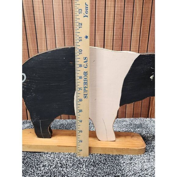 Wooden Pig Decor #A77 - Picture 9 of 12